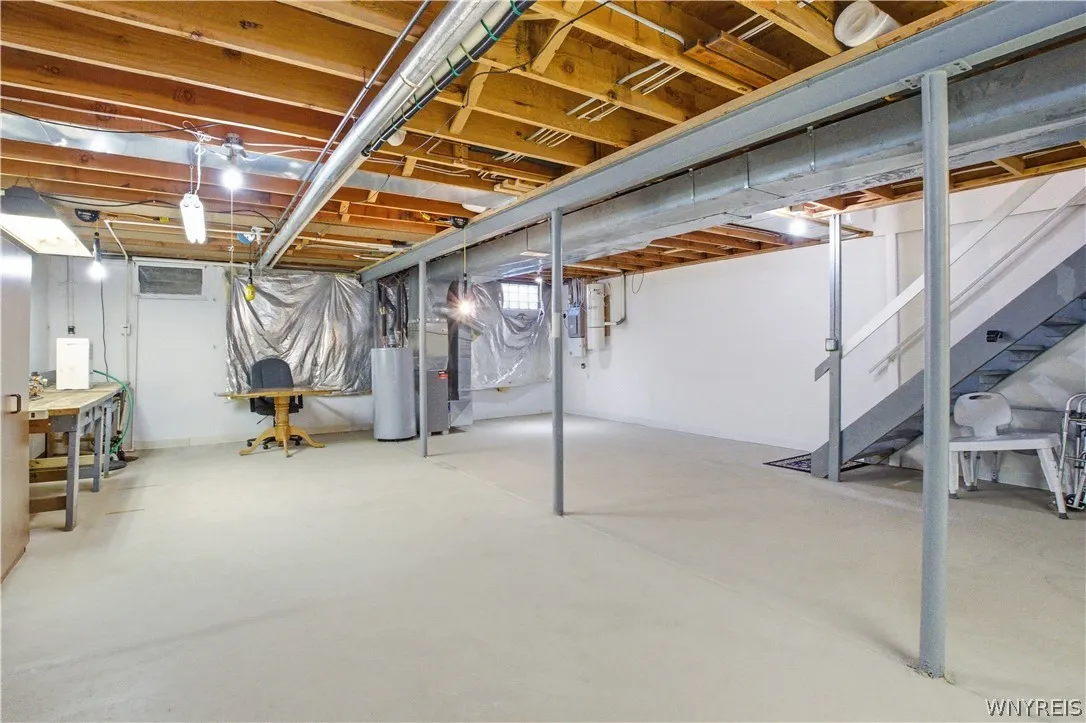 Full Basement with bonus full bathroom!
