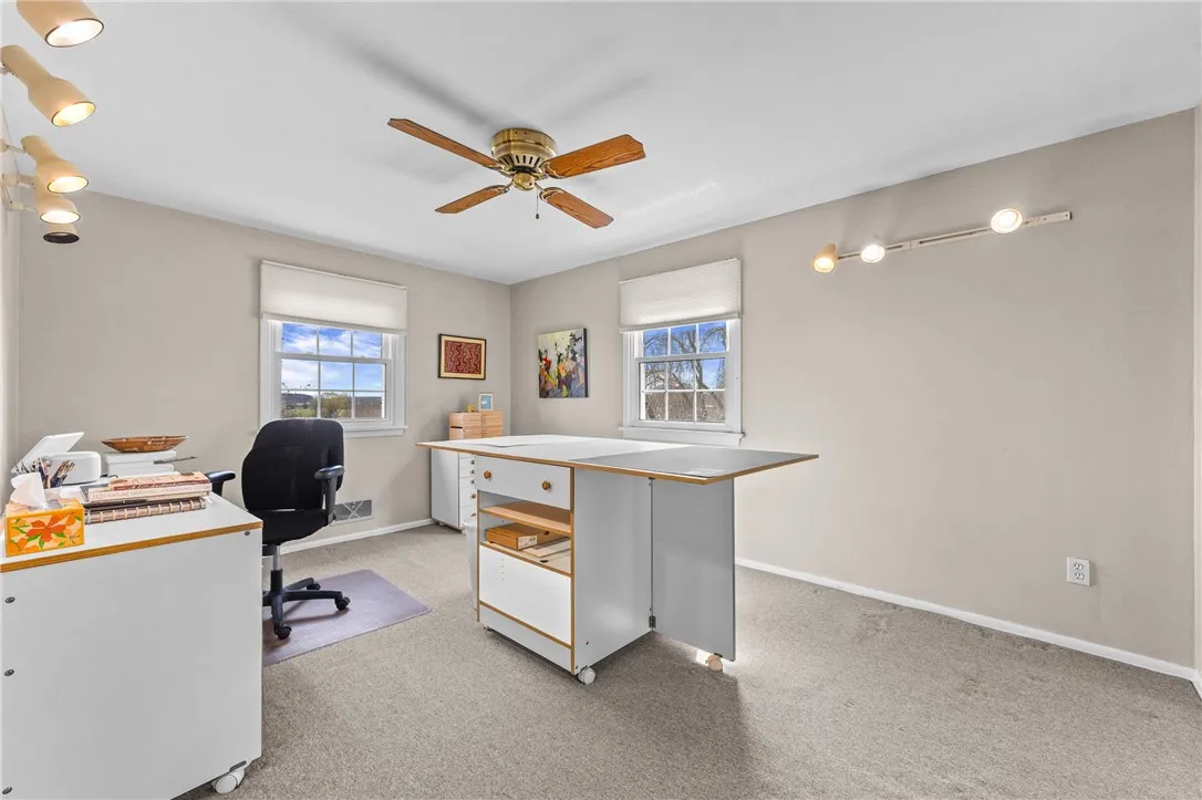 Ceiling Fans and Overhead lighting thruout