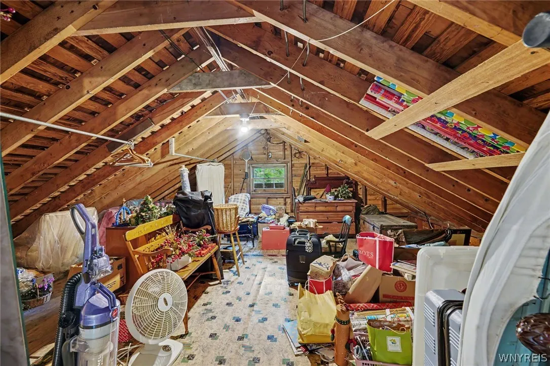 Walk in attic