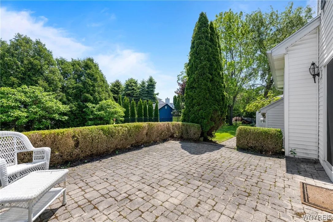 stone patio