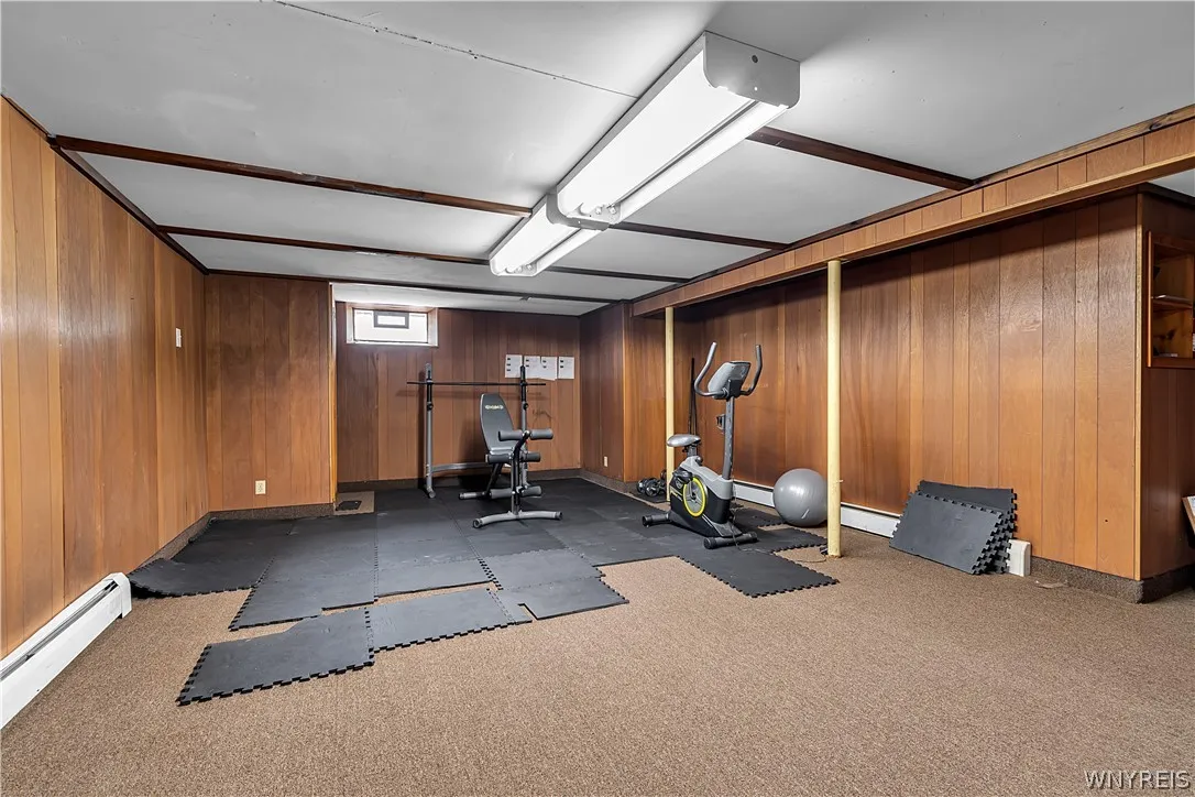 Finished basement