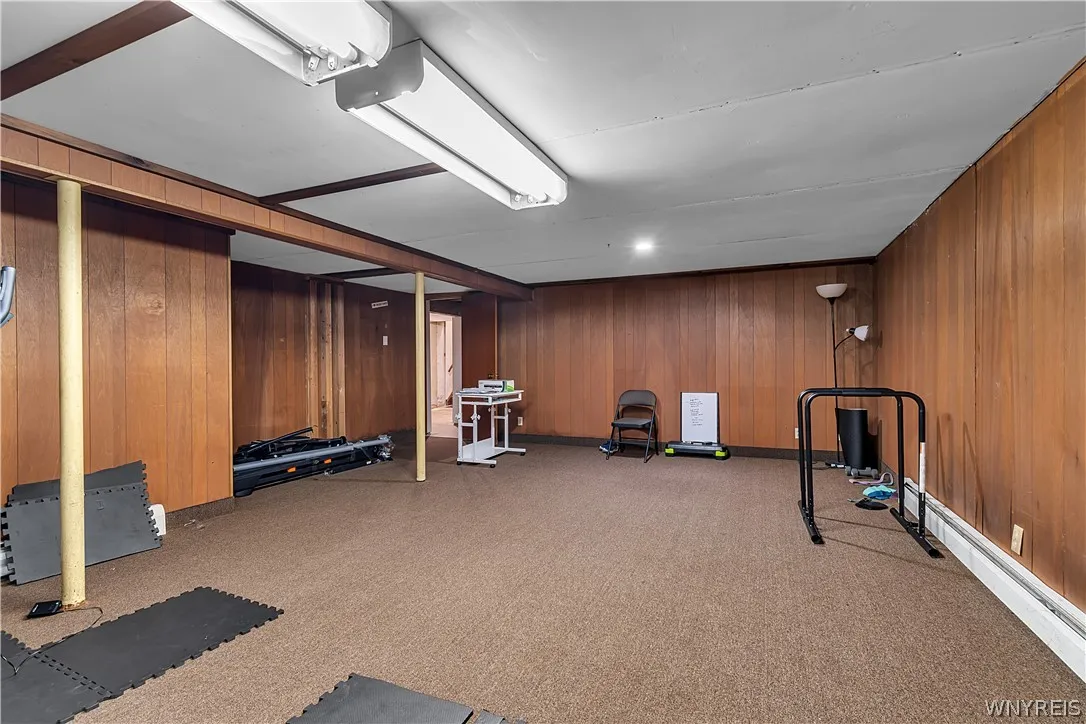 Finished basement