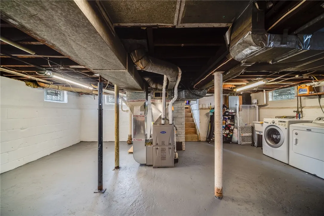 Clean, dry basement