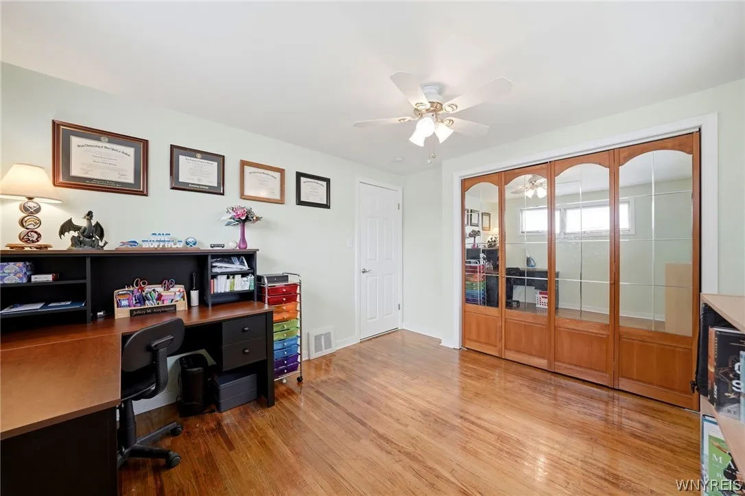 Gleaming Hardwood Floors