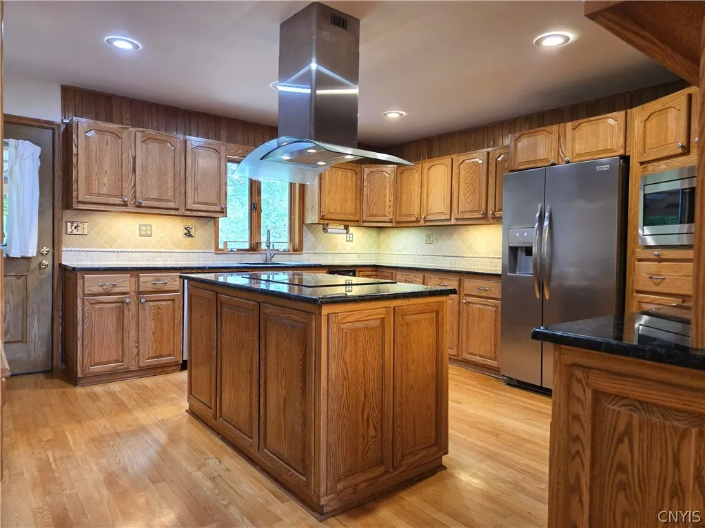The kitchen is a chef's dream
