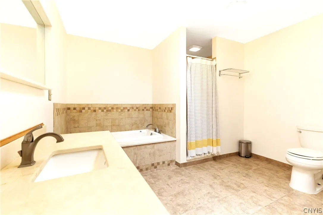 and walk in shower