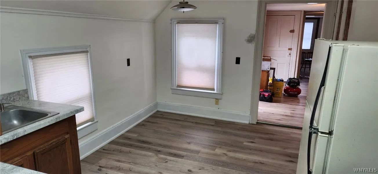 Upper kitchen when vacant