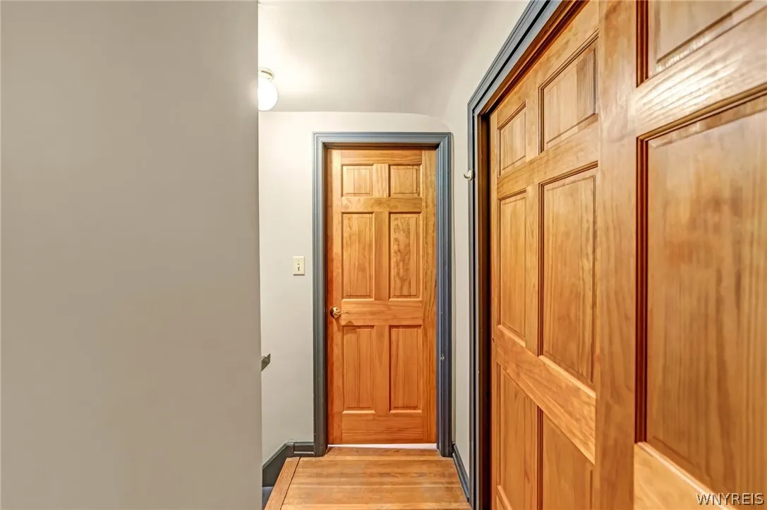 upper hallway with large closet