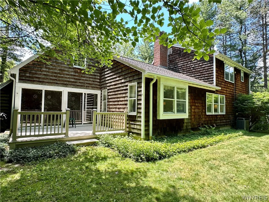 Back of the home