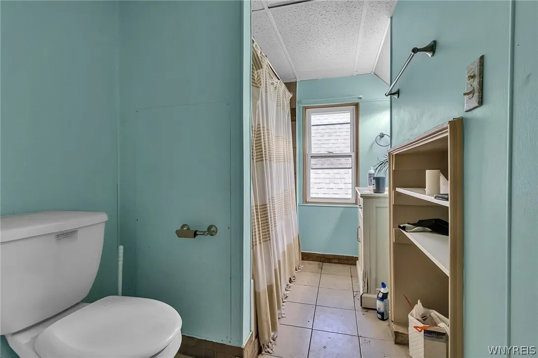 Attic bathroom