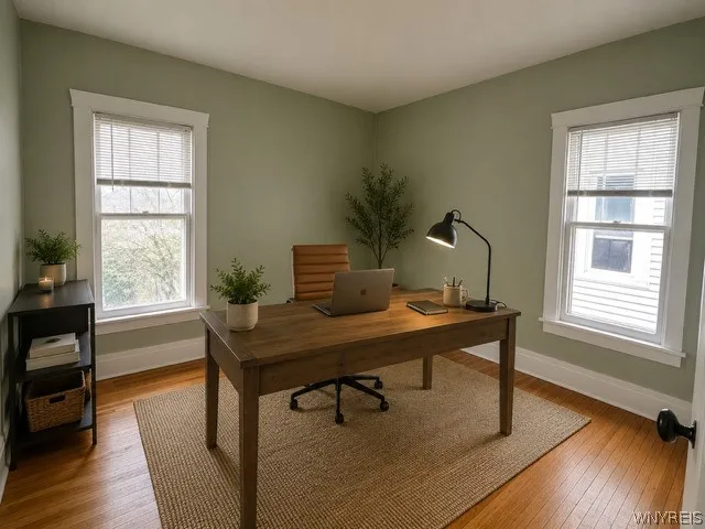 Virtually staged