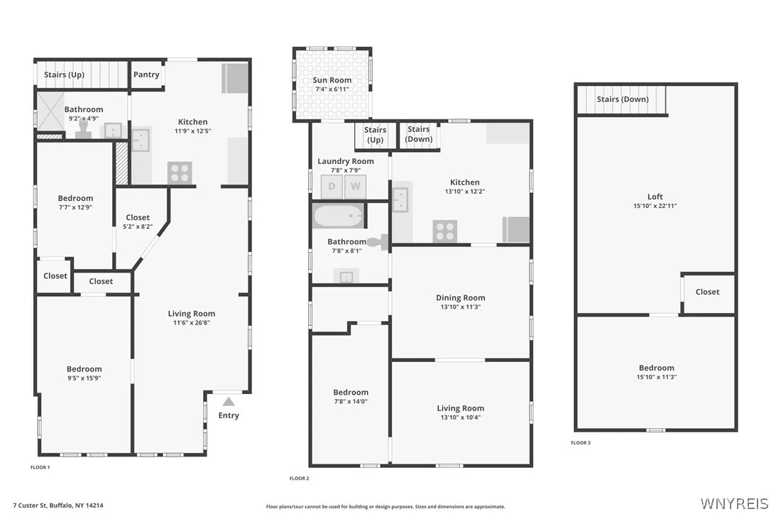 7 Custer Street, Buffalo, New York 14214, Buffalo, New York 14214, 4 Bedrooms Bedrooms, ,2 BathroomsBathrooms,Residential,For Sale,7 Custer Street, Buffalo, New York 14214,0,B1695593