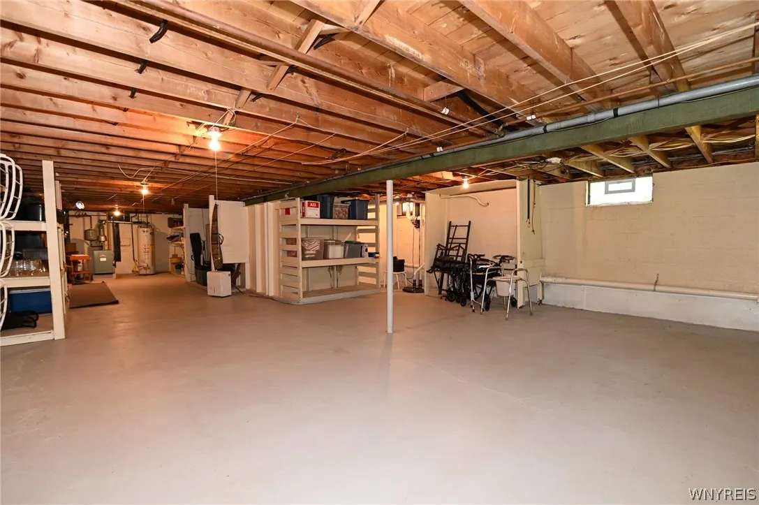 Basement, glass block windows