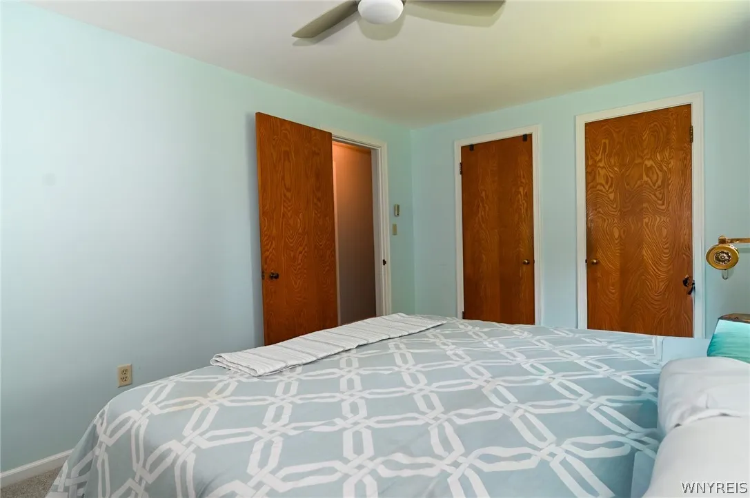 Bedroom 1, two closets