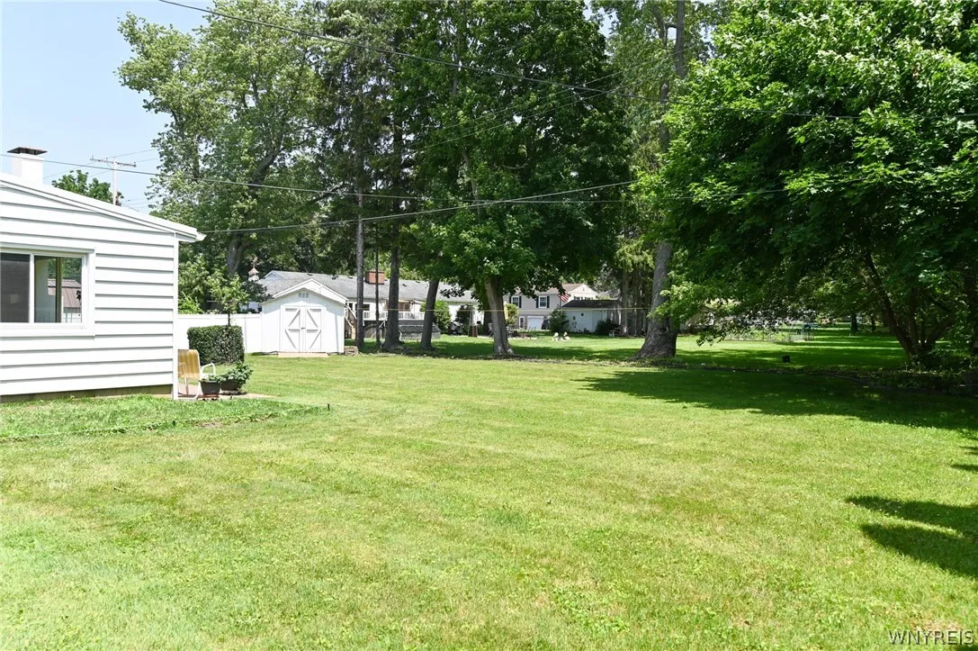 Yard from south side