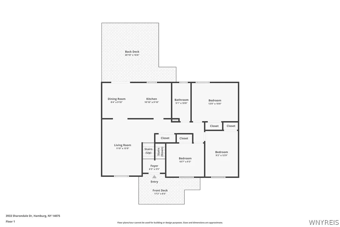 3933 Sharondale Drive, Hamburg, New York 14075, Hamburg, New York 14075, 3 Bedrooms Bedrooms, 7 Rooms Rooms,1 BathroomBathrooms,Residential,For Sale,3933 Sharondale Drive, Hamburg, New York 14075,0,B1696348