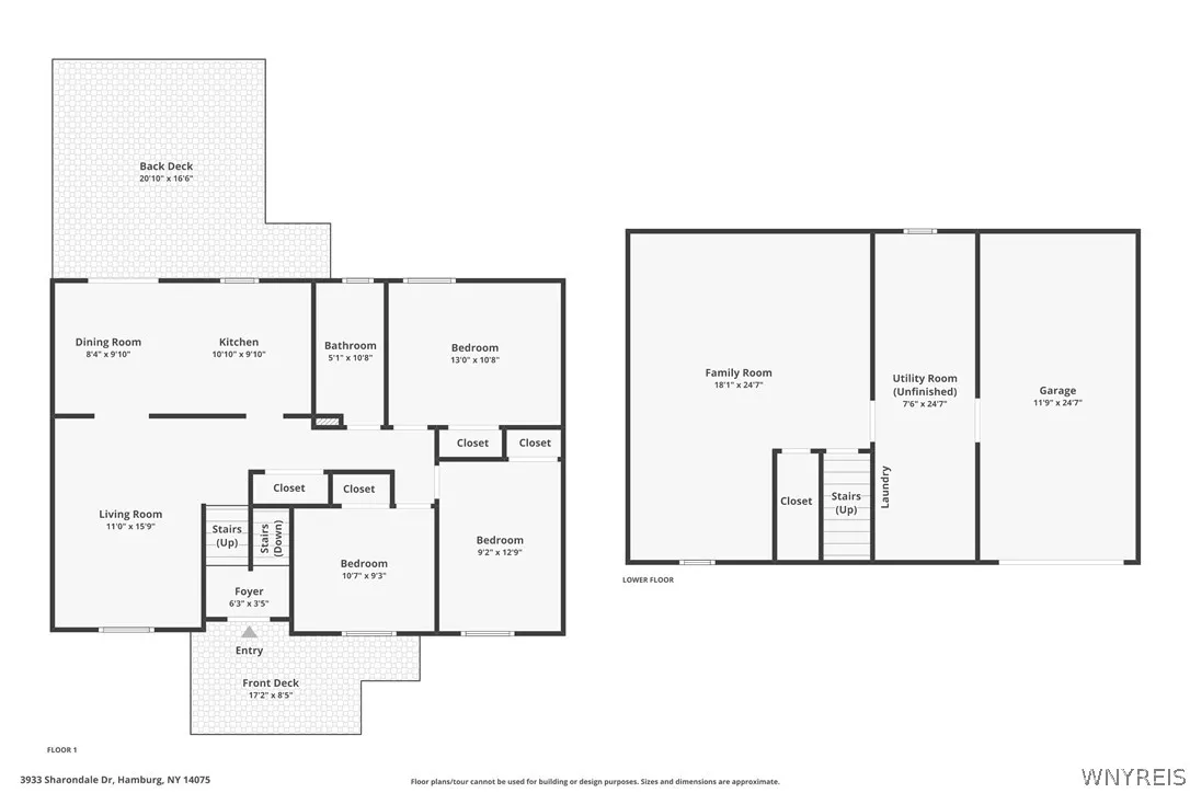3933 Sharondale Drive, Hamburg, New York 14075, Hamburg, New York 14075, 3 Bedrooms Bedrooms, 7 Rooms Rooms,1 BathroomBathrooms,Residential,For Sale,3933 Sharondale Drive, Hamburg, New York 14075,0,B1696348