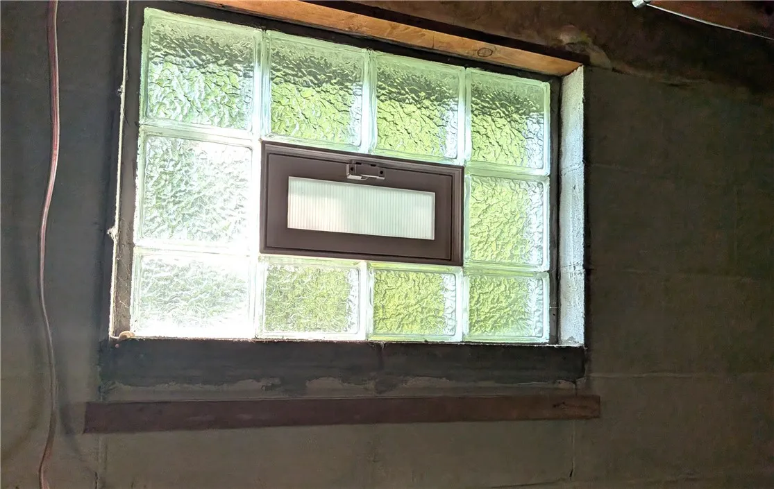 Glass block basement windows