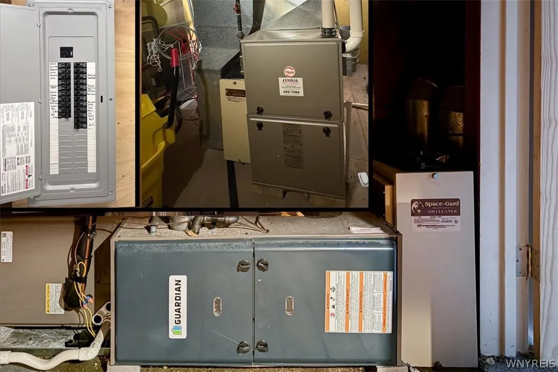 New 200A service, two furnaces w a/c, new hot water tank
