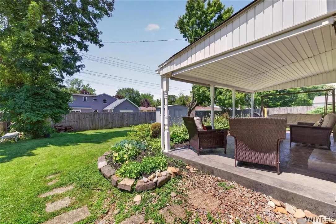 Covered patio