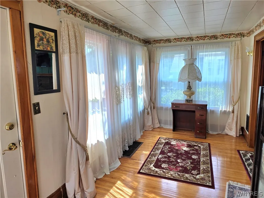 Enclosed heated sunroom