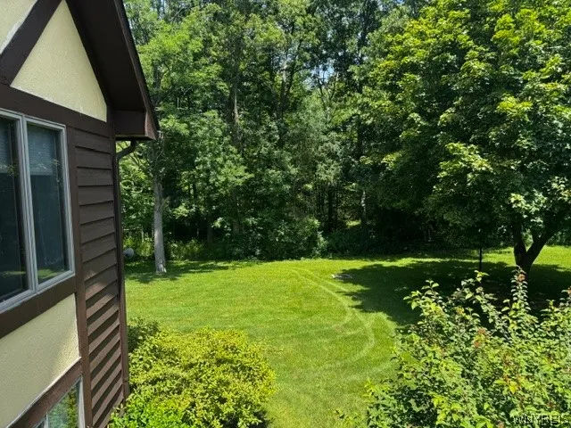 View from deck