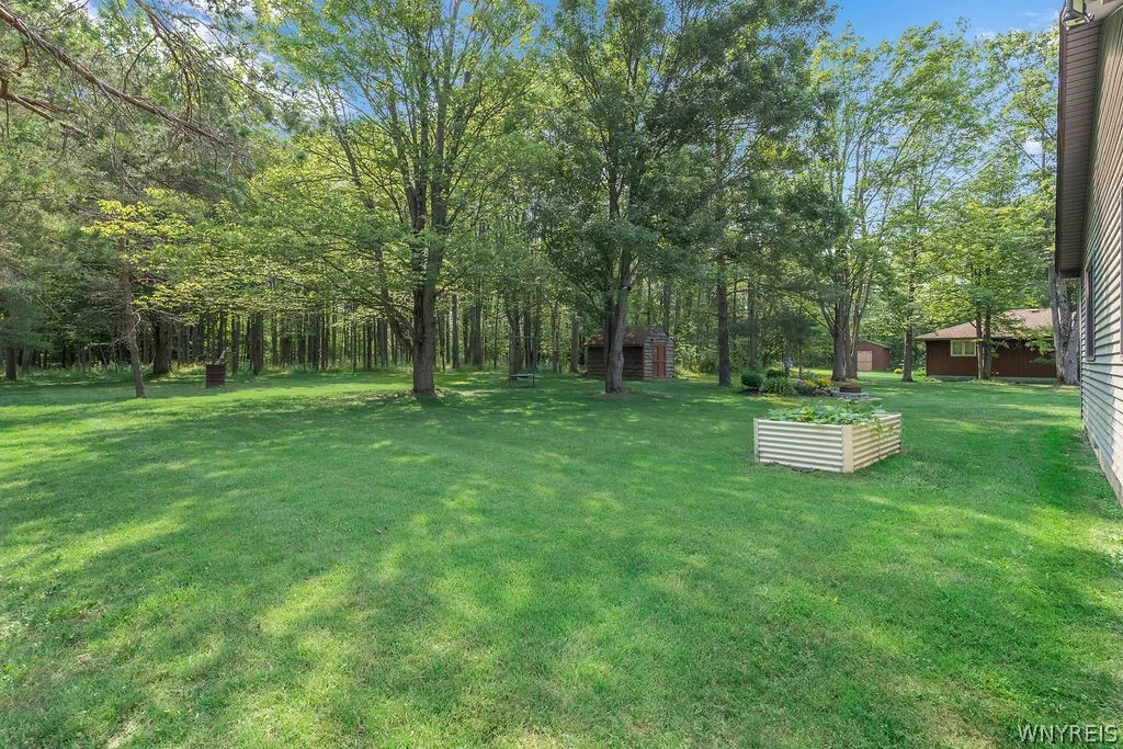 Huge rear wooded lot with no rear neighbors.