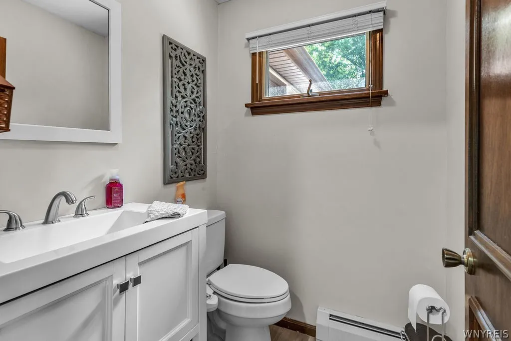 Half Bath off family room