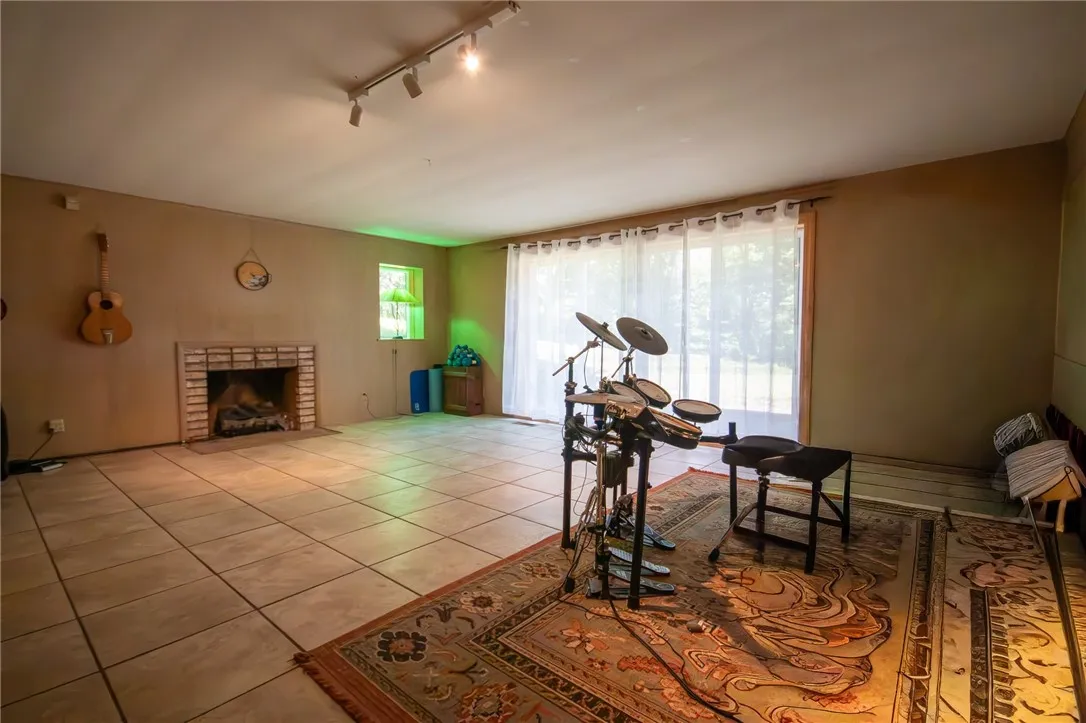 downstairs living area