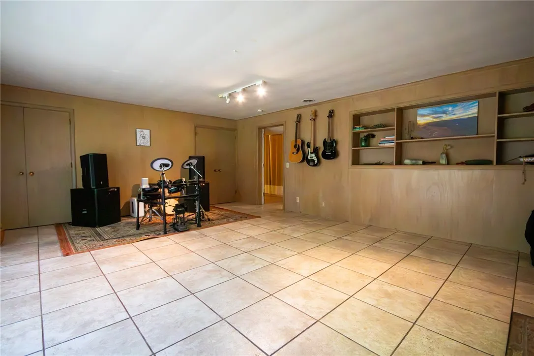 downstairs living area