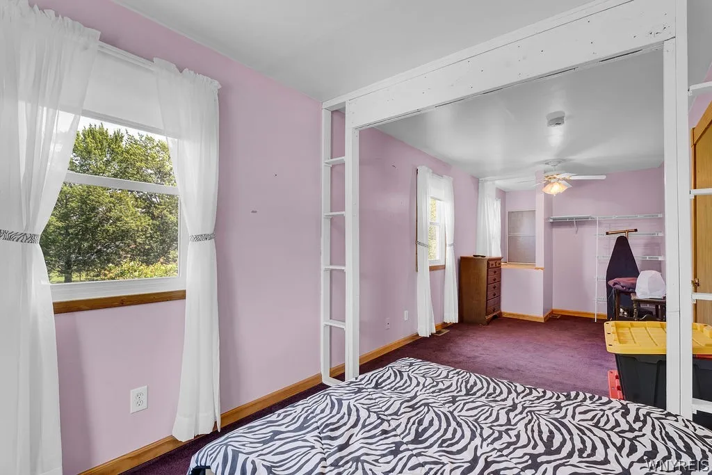 Framed to be a third bedroom