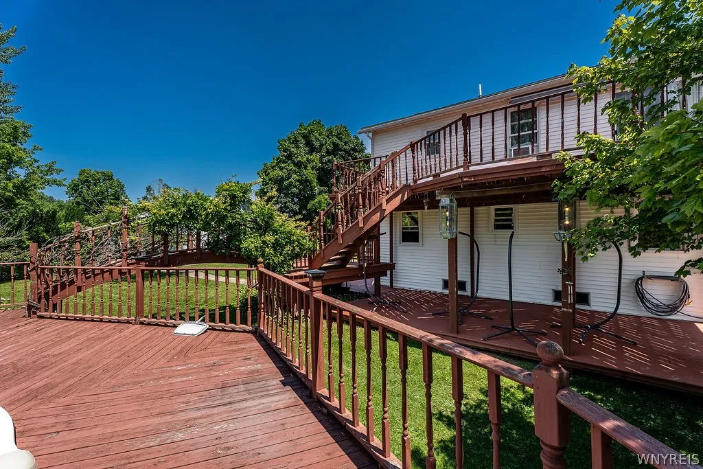 View of Pool and House Decks