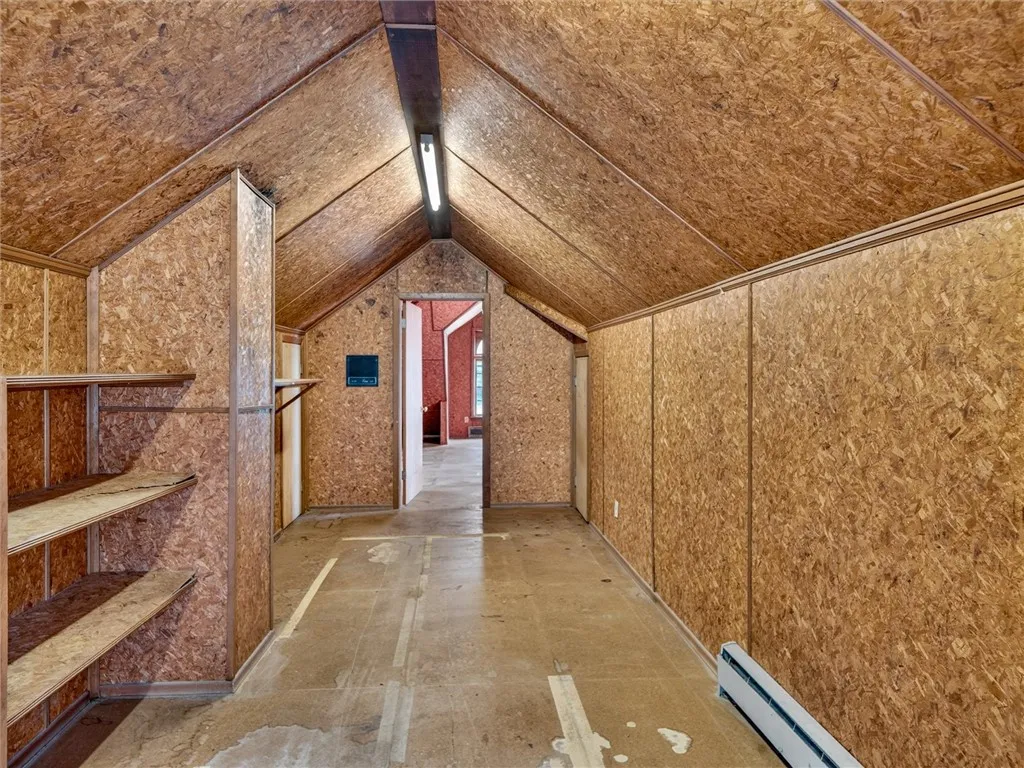 Attic hallway