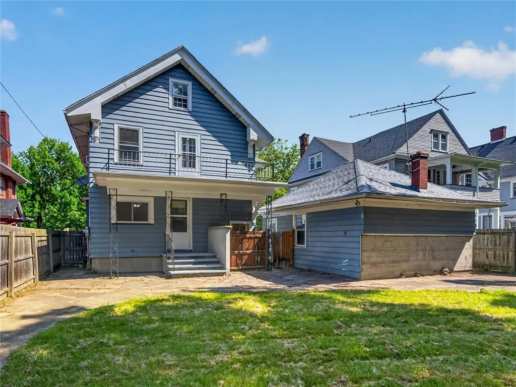 rear yard
