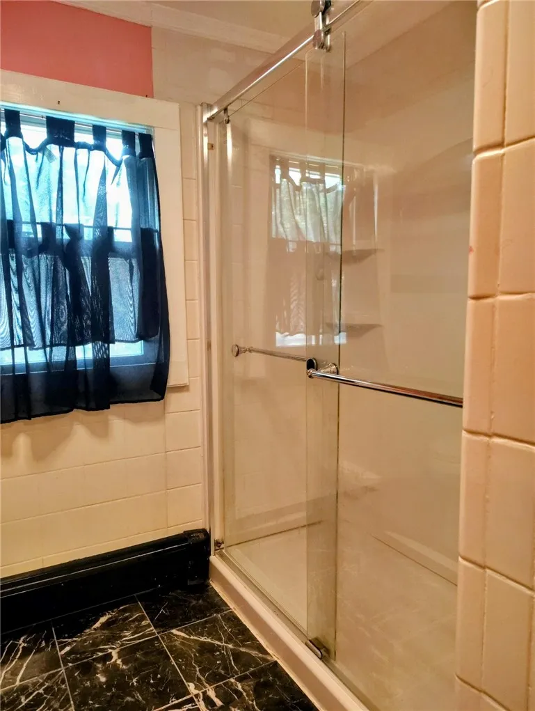 Walk in shower