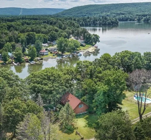 50' of direct lake/river front!