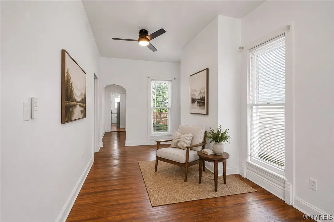 staged living room