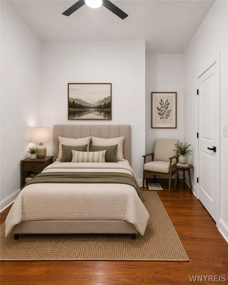 lower bed 1 staged