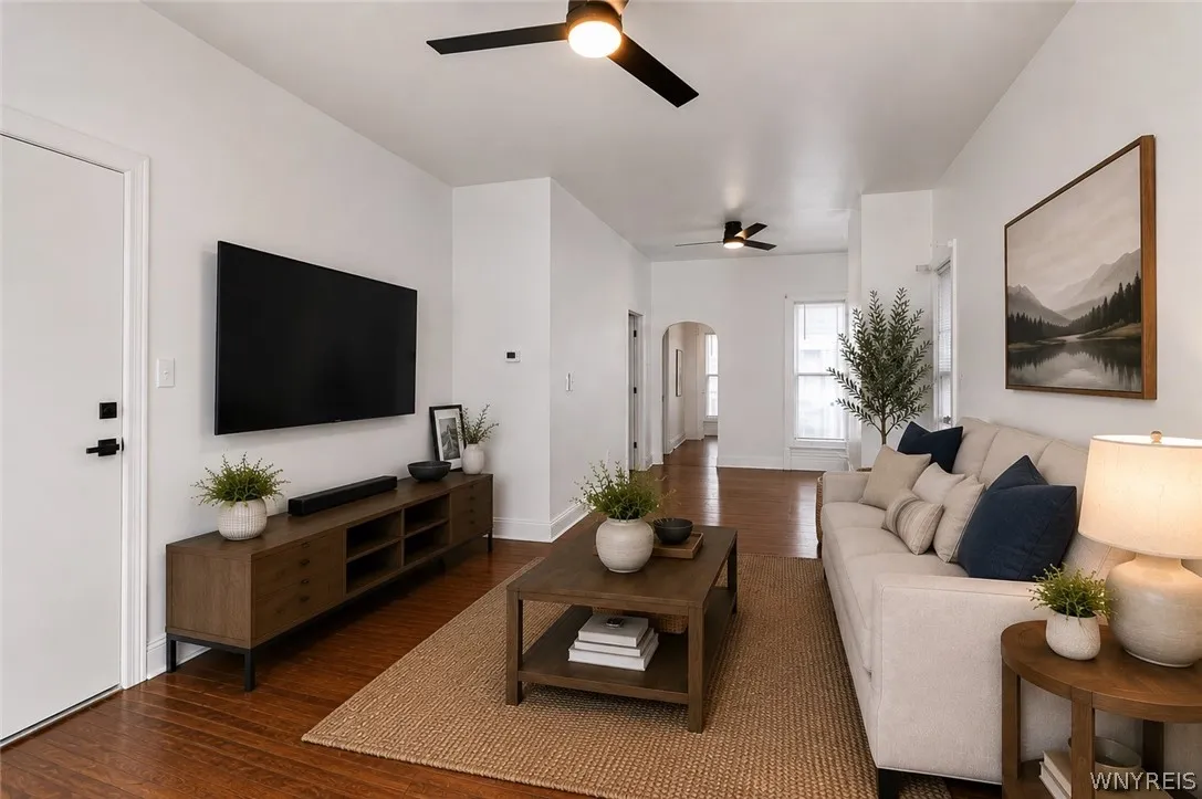 Staged Living Room