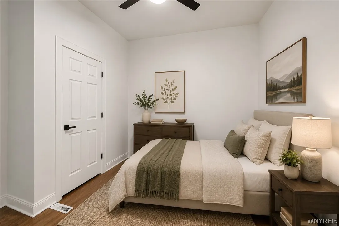 lower bed 1 staged