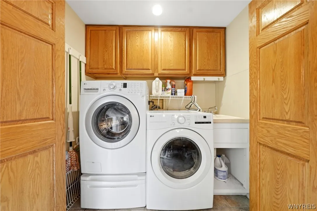 First floor laundry