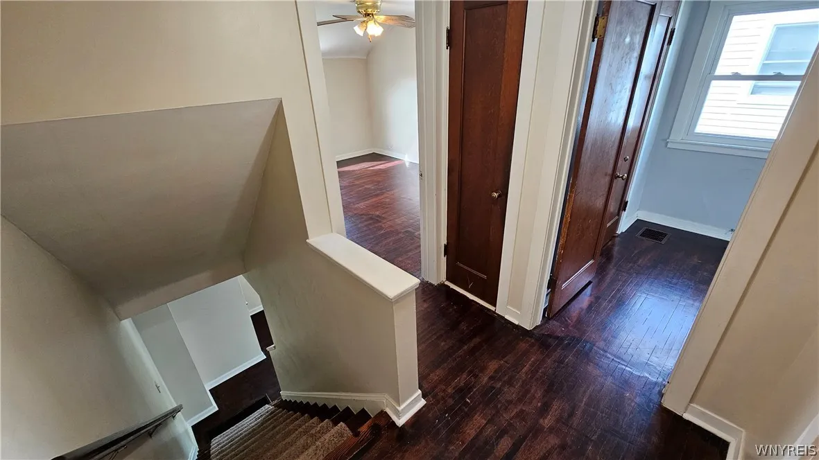 Second floor landing looking to staircase, bedroom 1 and bedroom 2