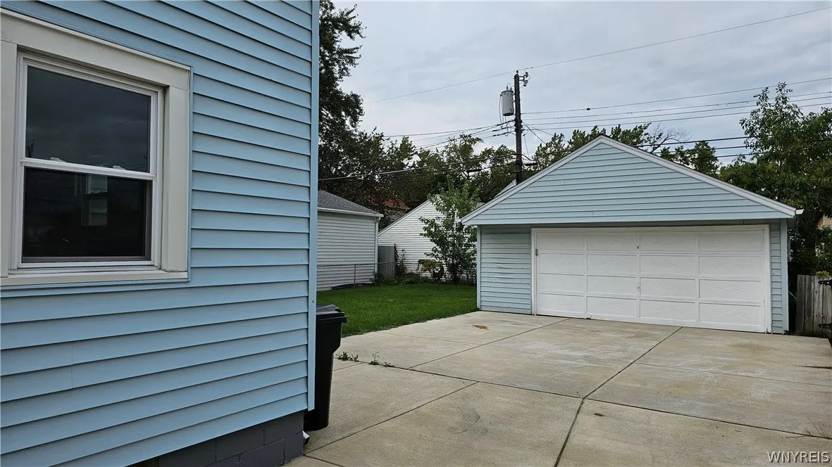 2.5-car garage and off-street parking