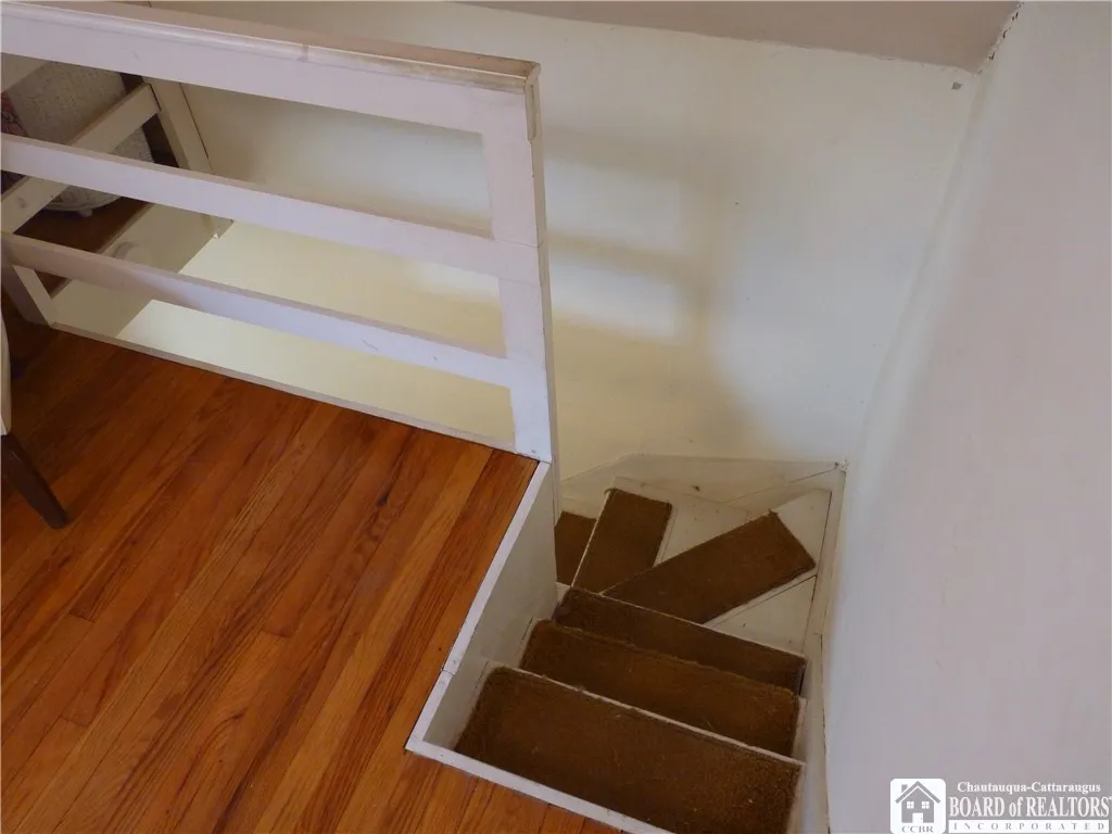 Stairway on second floor
