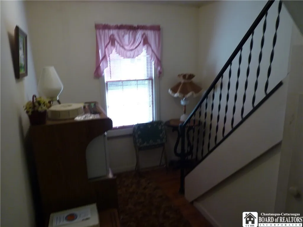 Hallway to second floor stairway