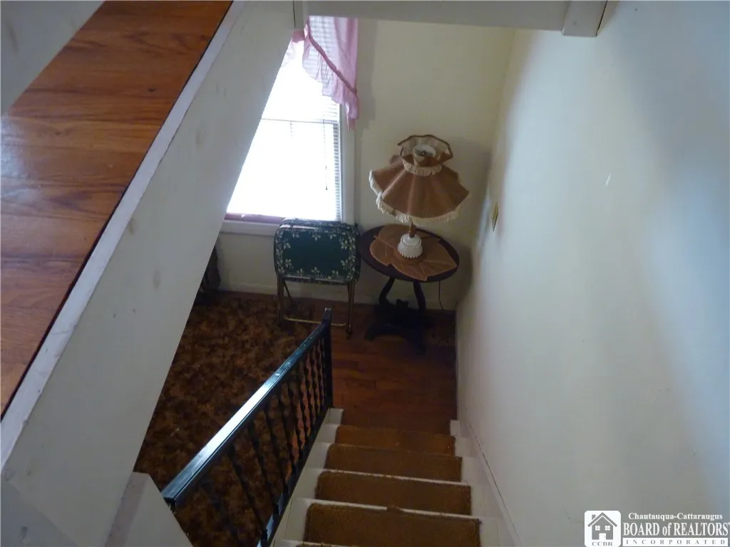 Stairway to second floor