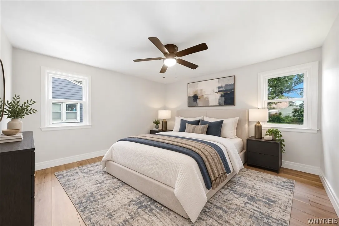 Bedroom 2- digitally staged