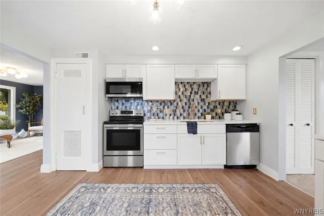 staged with appliances