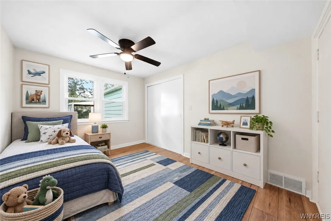 Bedroom 3- digitally staged