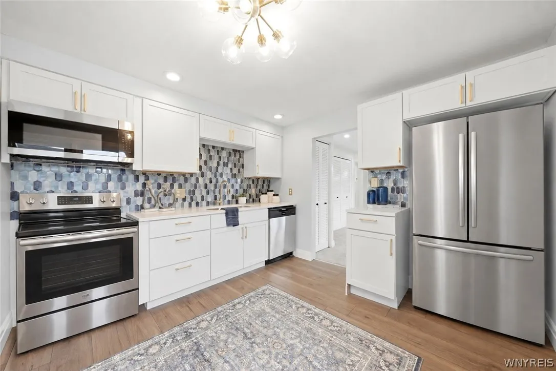 staged with appliances